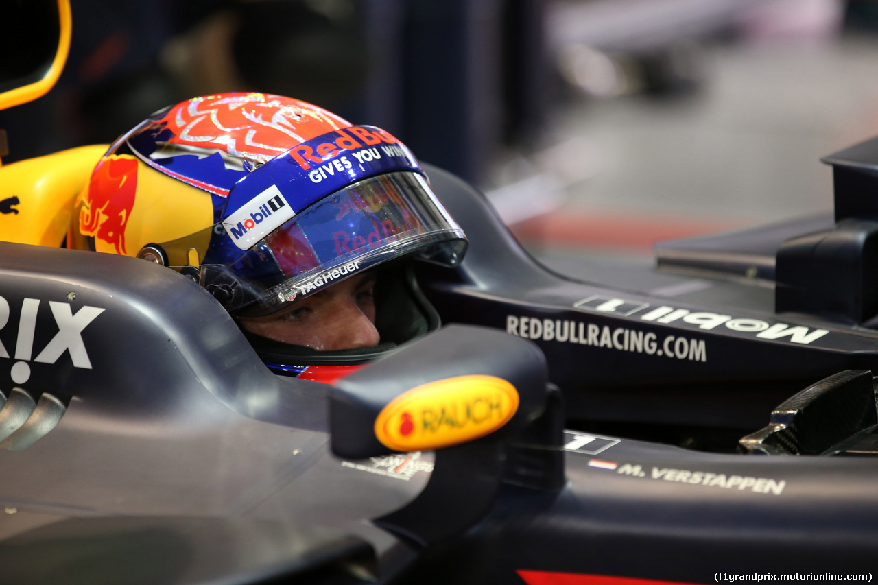 GP SINGAPORE, 16.09.2017 - Prove Libere 3, Max Verstappen (NED) Red Bull Racing RB13