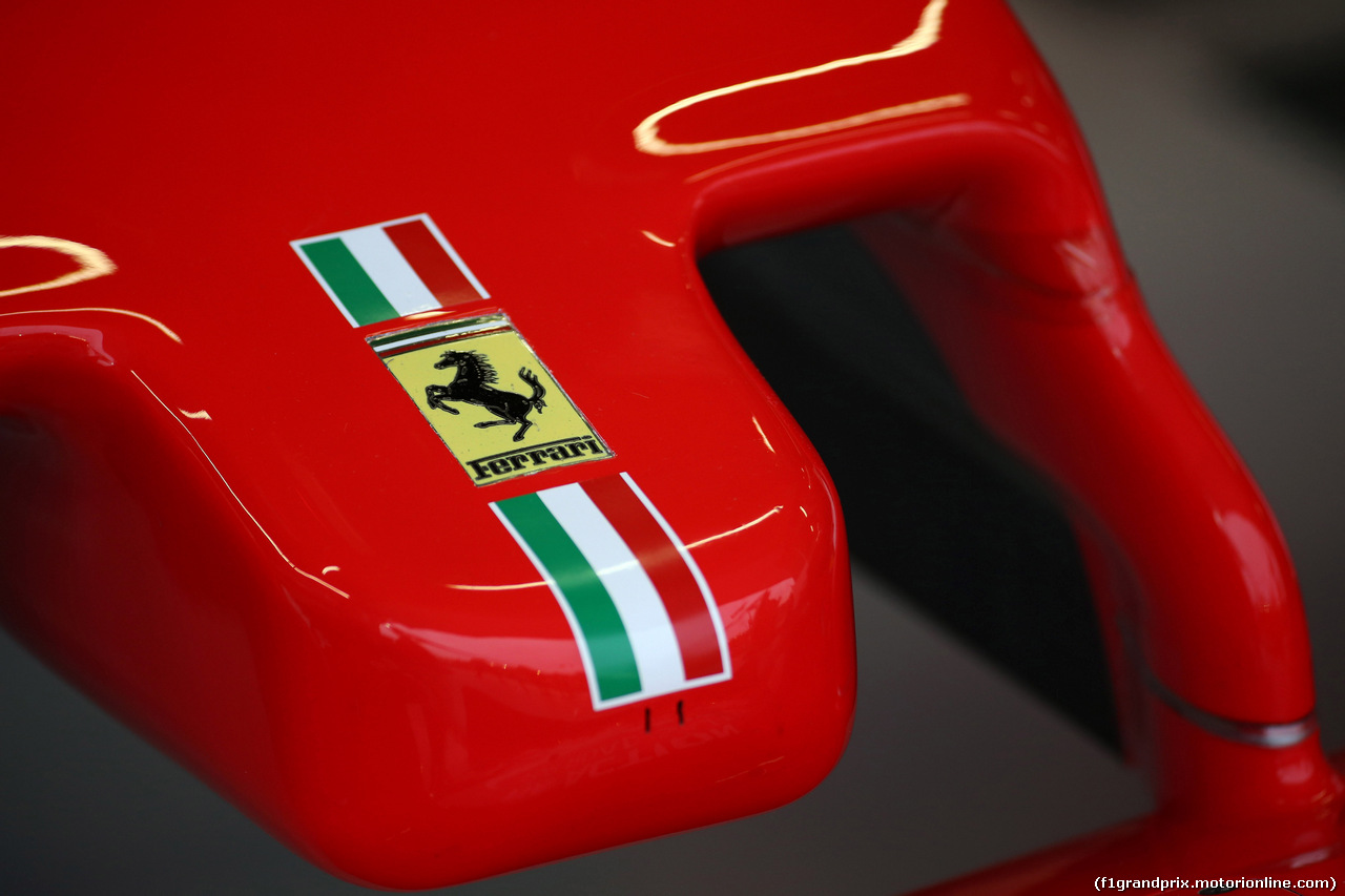 GP SINGAPORE, 16.09.2017 - Prove Libere 3, Ferrari SF70H, detail