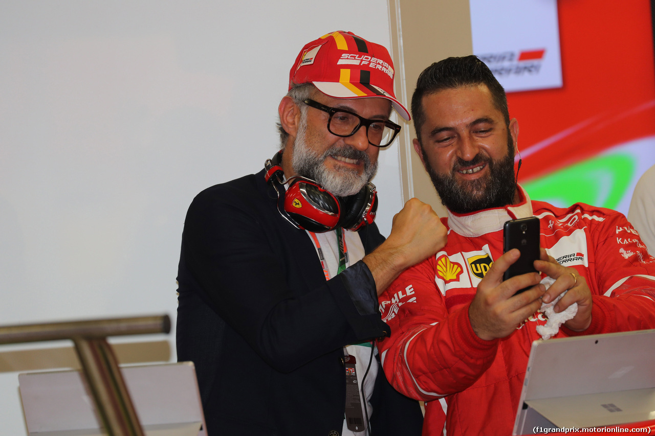 GP SINGAPORE, 16.09.2017 - Prove Libere 3, Massimo Bottura (ITA) Chef