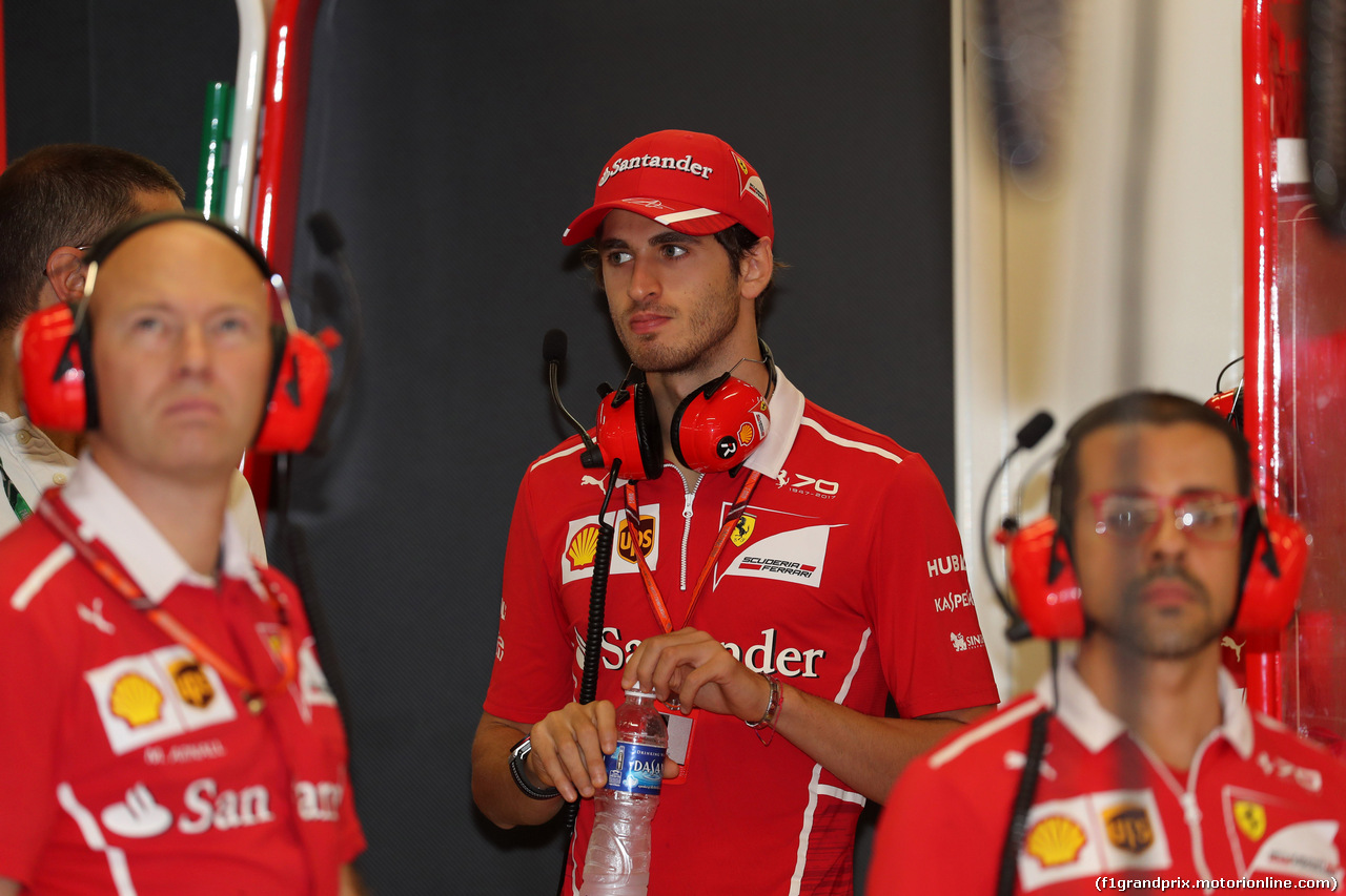 GP SINGAPORE, 16.09.2017 - Prove Libere 3, Antonio Giovinazzi (ITA) Haas F1 Team Test Driver