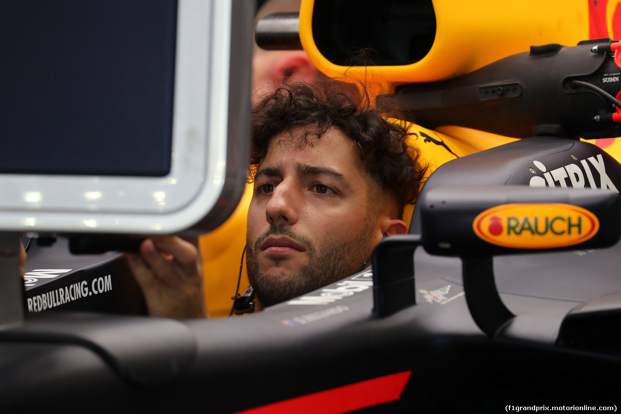 GP SINGAPORE, 16.09.2017 - Prove Libere 3, Daniel Ricciardo (AUS) Red Bull Racing RB13