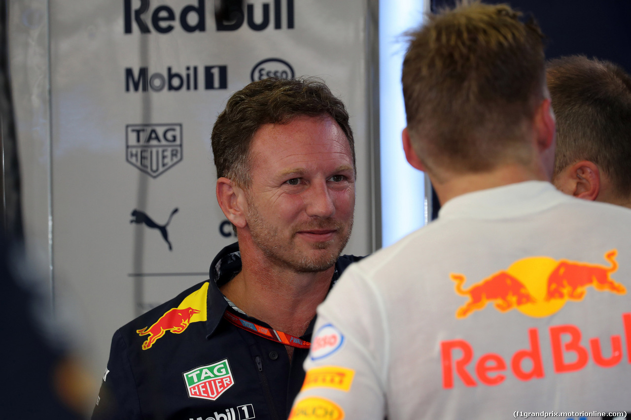 GP SINGAPORE, 16.09.2017 - Prove Libere 3, Christian Horner (GBR), Red Bull Racing, Sporting Director