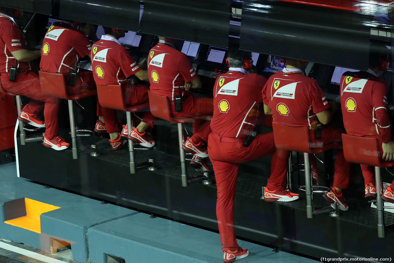 GP SINGAPORE, 16.09.2017 - Qualifiche, Maurizio Arrivabene (ITA) Ferrari Team Principal