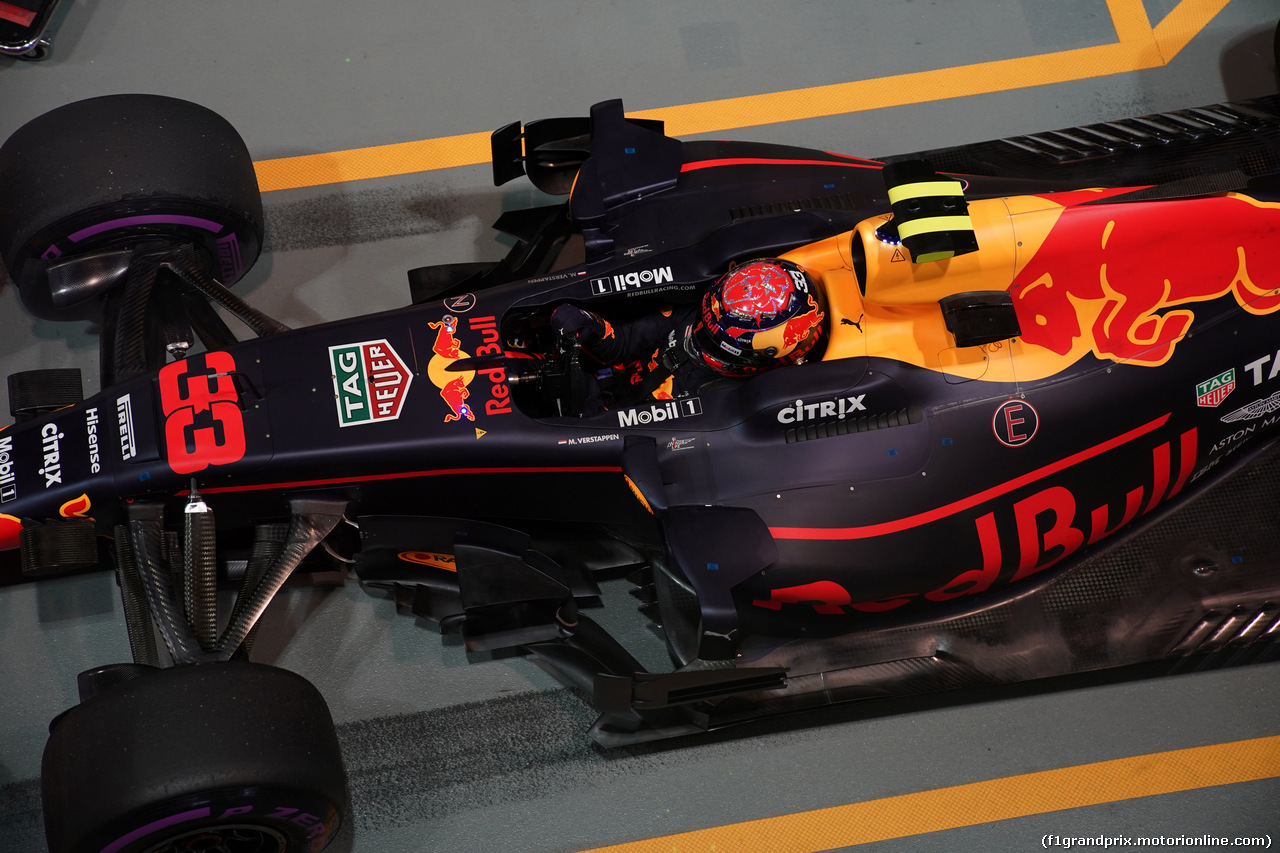 GP SINGAPORE, 16.09.2017 - Qualifiche, Max Verstappen (NED) Red Bull Racing RB13