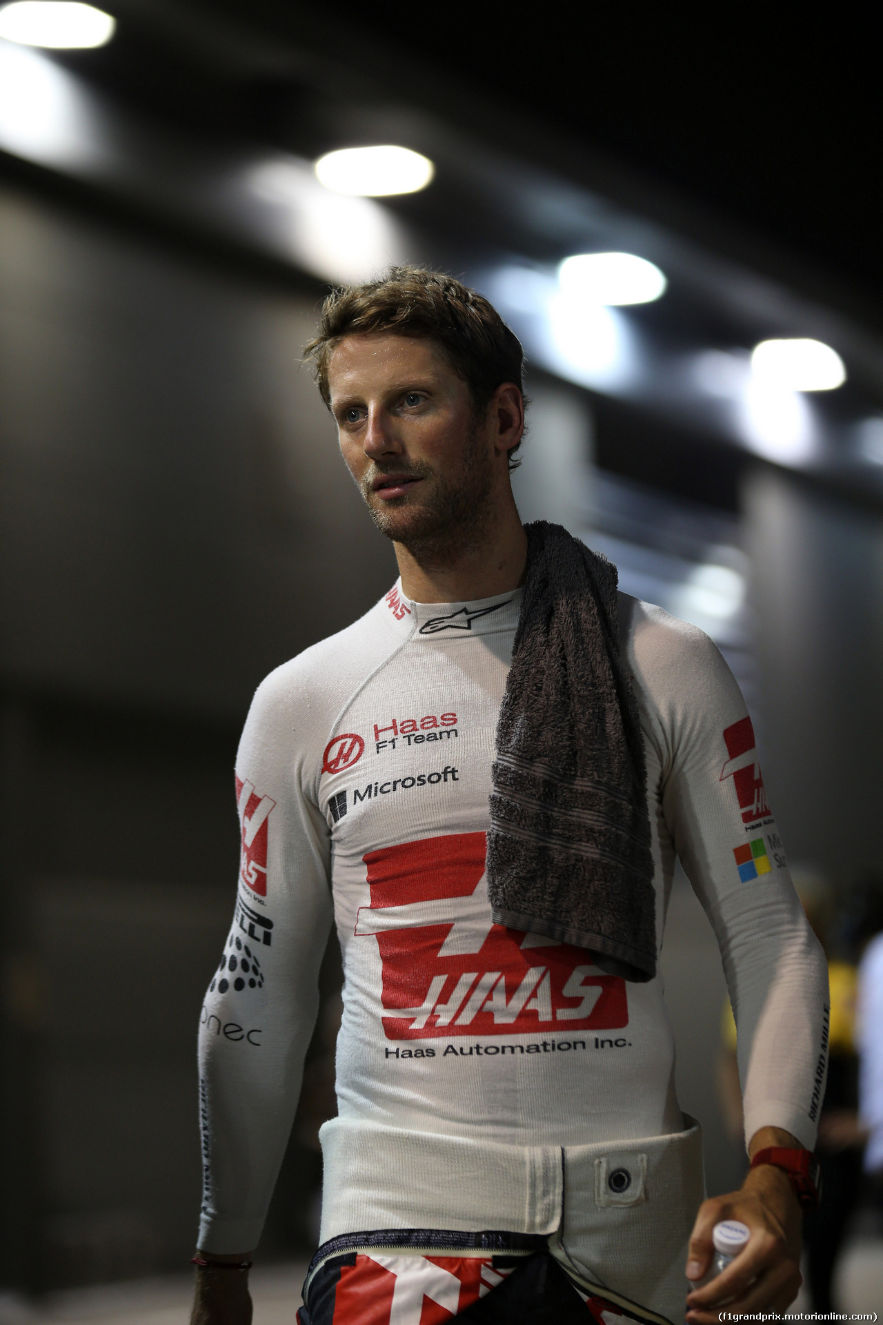 GP SINGAPORE, 16.09.2017 - Qualifiche, Romain Grosjean (FRA) Haas F1 Team VF-17