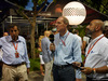 GP SINGAPORE, 16.09.2017 - Free Practice 3, (L-R) Pino Allievi (ITA) Journalist, Marco Franzelli (ITA) Journalist e Ivan Capelli (ITA) ACI Milano, President