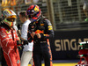 GP SINGAPORE, 16.09.2017 - Qualifiche, Sebastian Vettel (GER) Ferrari SF70H pole position e 2nd place Max Verstappen (NED) Red Bull Racing RB13