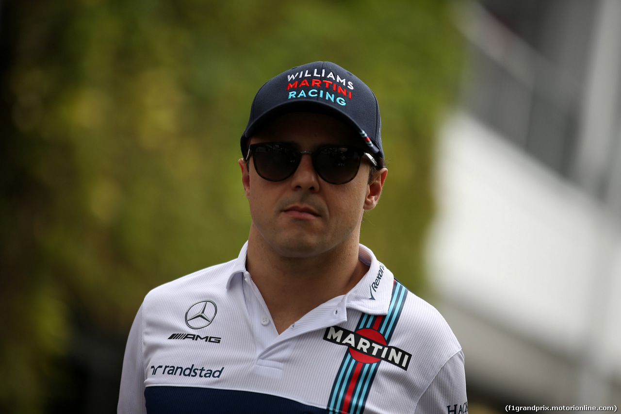 GP SINGAPORE, 15.09.2017 - Felipe Massa (BRA) Williams FW40
