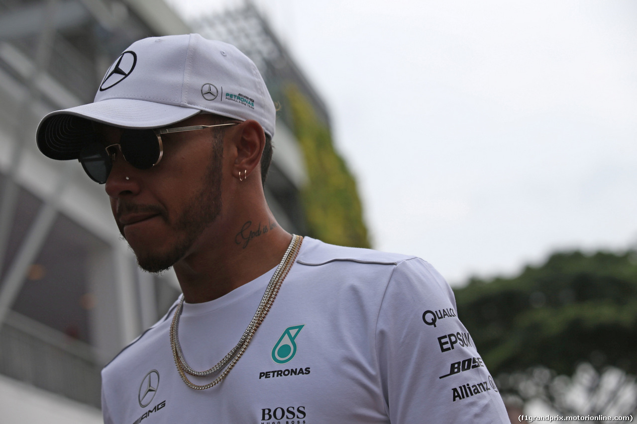 GP SINGAPORE, 15.09.2017 - Lewis Hamilton (GBR) Mercedes AMG F1 W08