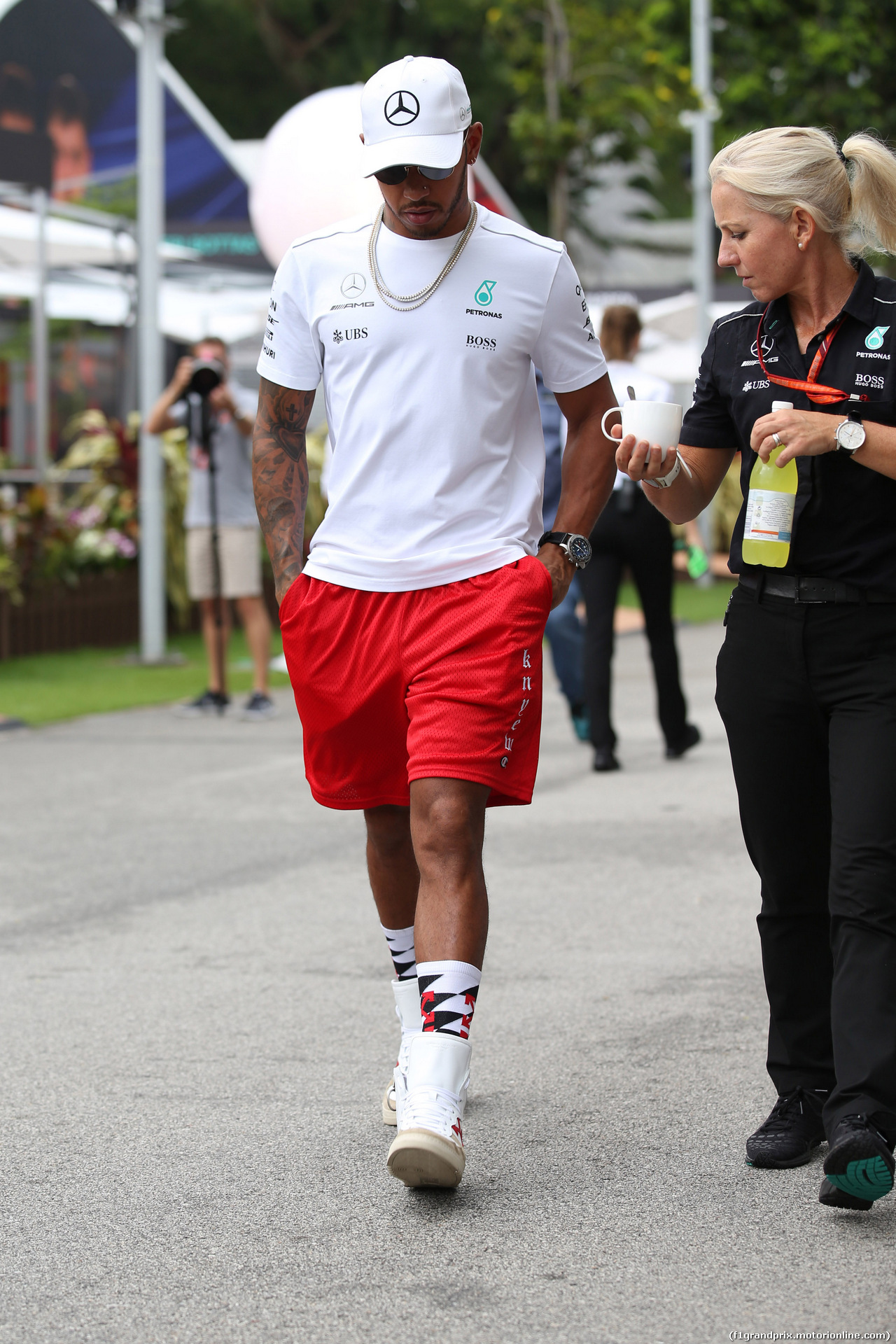 GP SINGAPORE, 15.09.2017 - Lewis Hamilton (GBR) Mercedes AMG F1 W08