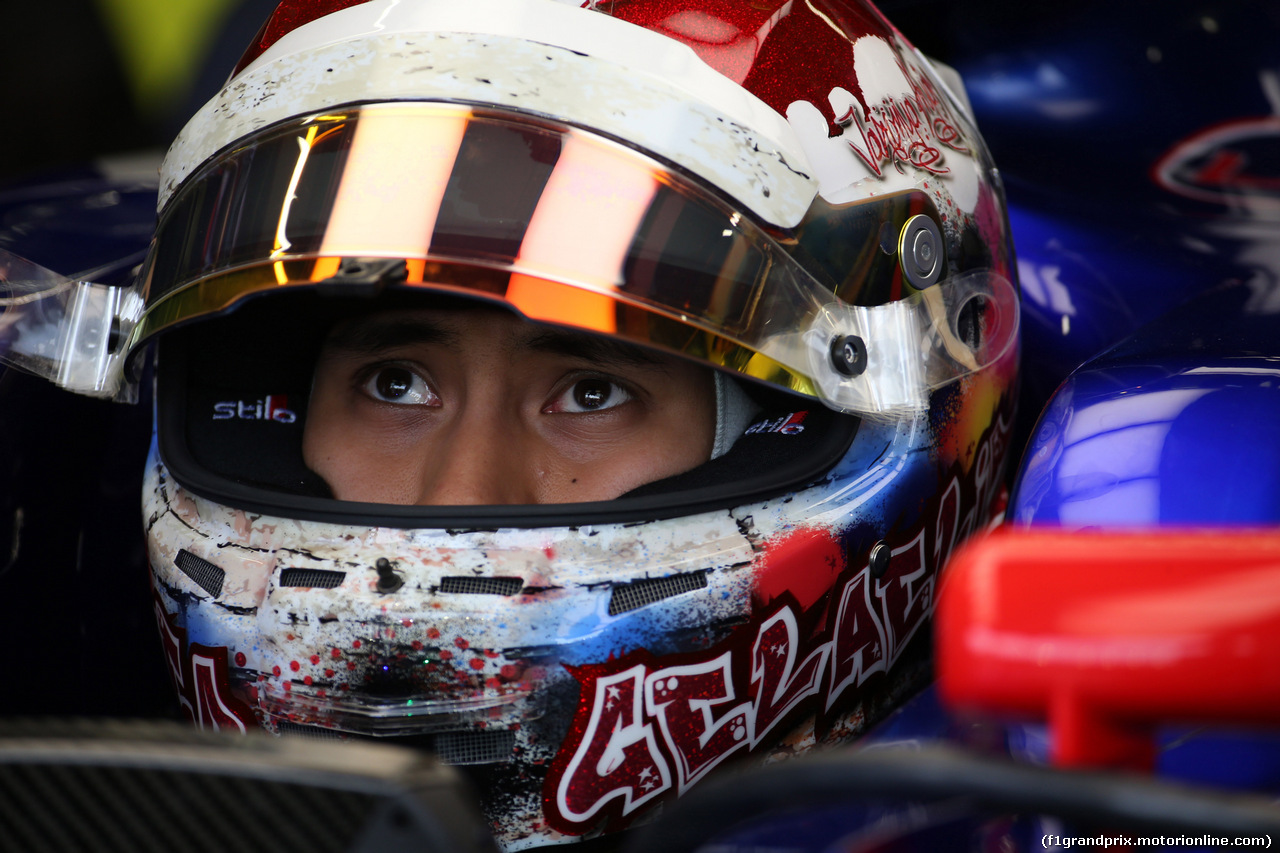 GP SINGAPORE, 15.09.2017 - Prove Libere 1, Sean Gelael (INA) Test Driver, Scuderia Toro Rosso STR12