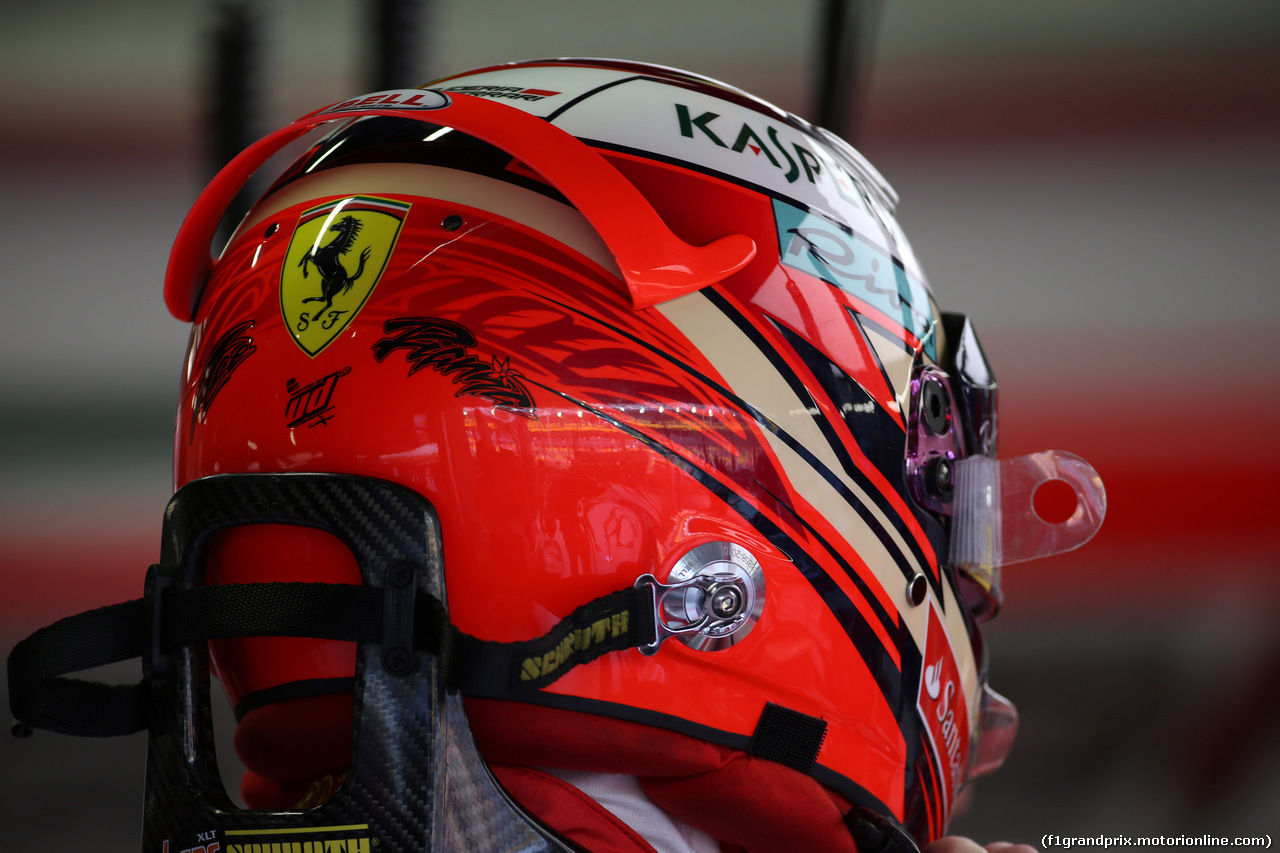 GP SINGAPORE, 15.09.2017 - Prove Libere 1, Kimi Raikkonen (FIN) Ferrari SF70H