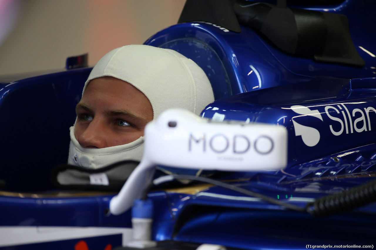 GP SINGAPORE, 15.09.2017 - Prove Libere 1, Marcus Ericsson (SUE) Sauber C36