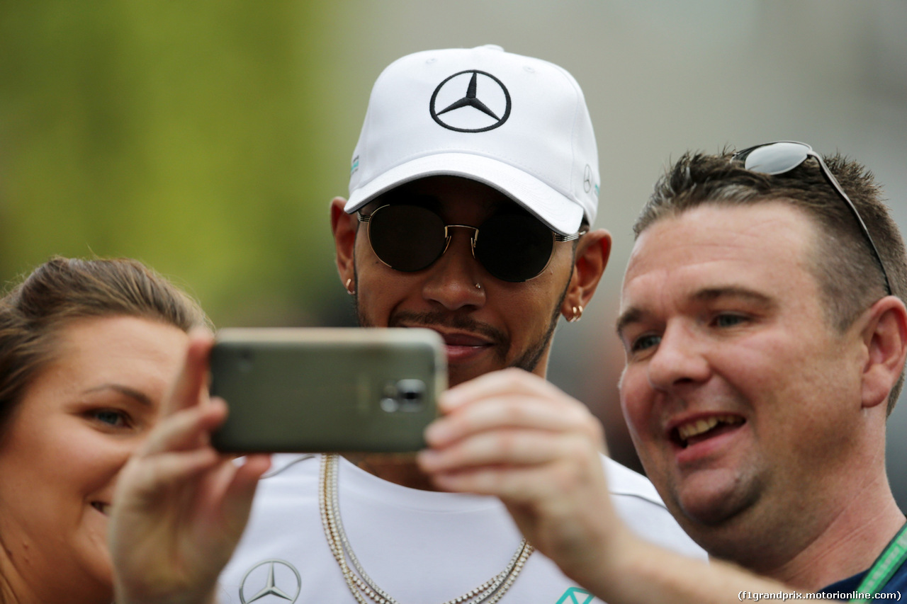 GP SINGAPORE, 15.09.2017 - Prove Libere 1, Lewis Hamilton (GBR) Mercedes AMG F1 W08