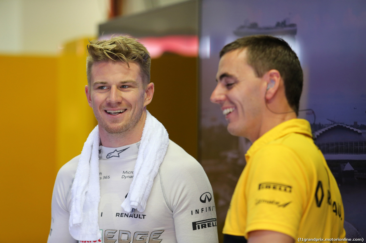 GP SINGAPORE, 15.09.2017 - Prove Libere 1, Nico Hulkenberg (GER) Renault Sport F1 Team RS17