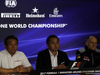 GP SINGAPORE, 15.09.2017 - Team Manager Press Conference: Masashi Yamamoto (JPN) General Manager Motor Sport Division Honda Motor Co, Katsuhide Moriyama (JPN) General Manger Motorsport Division Honda Motorsèort Co, Franz Tost, Scuderia Toro Rosso, Team Principal