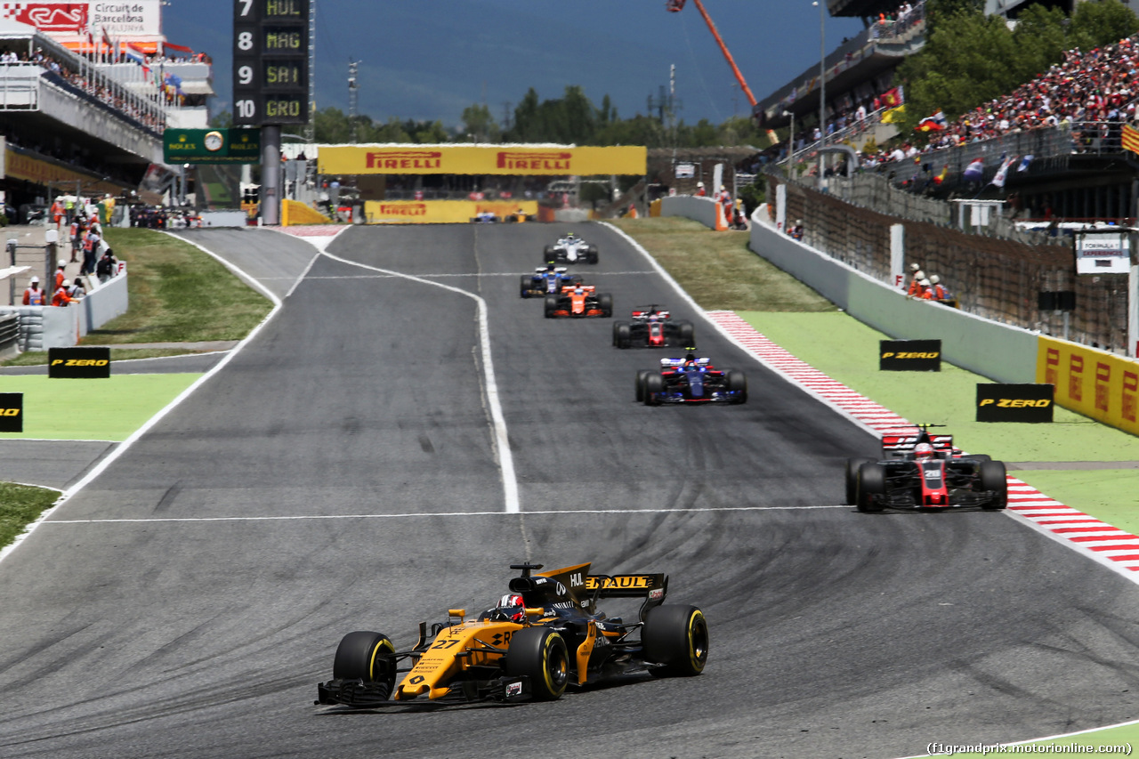 GP SPAGNA, Nico Hulkenberg (GER) Renault Sport F1 Team RS17.
14.05.2017.