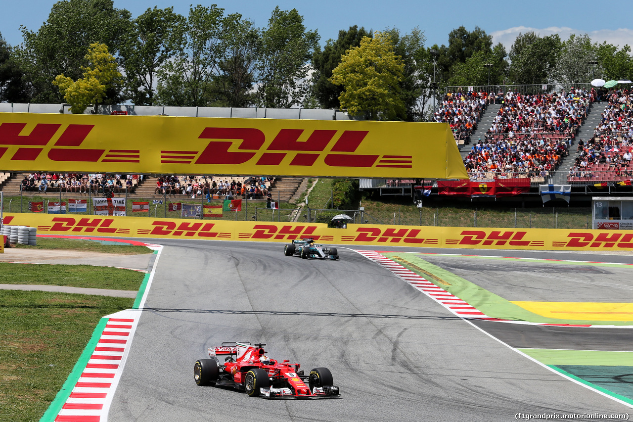 GP SPAGNA, Sebastian Vettel (GER) Ferrari SF70H.
14.05.2017.