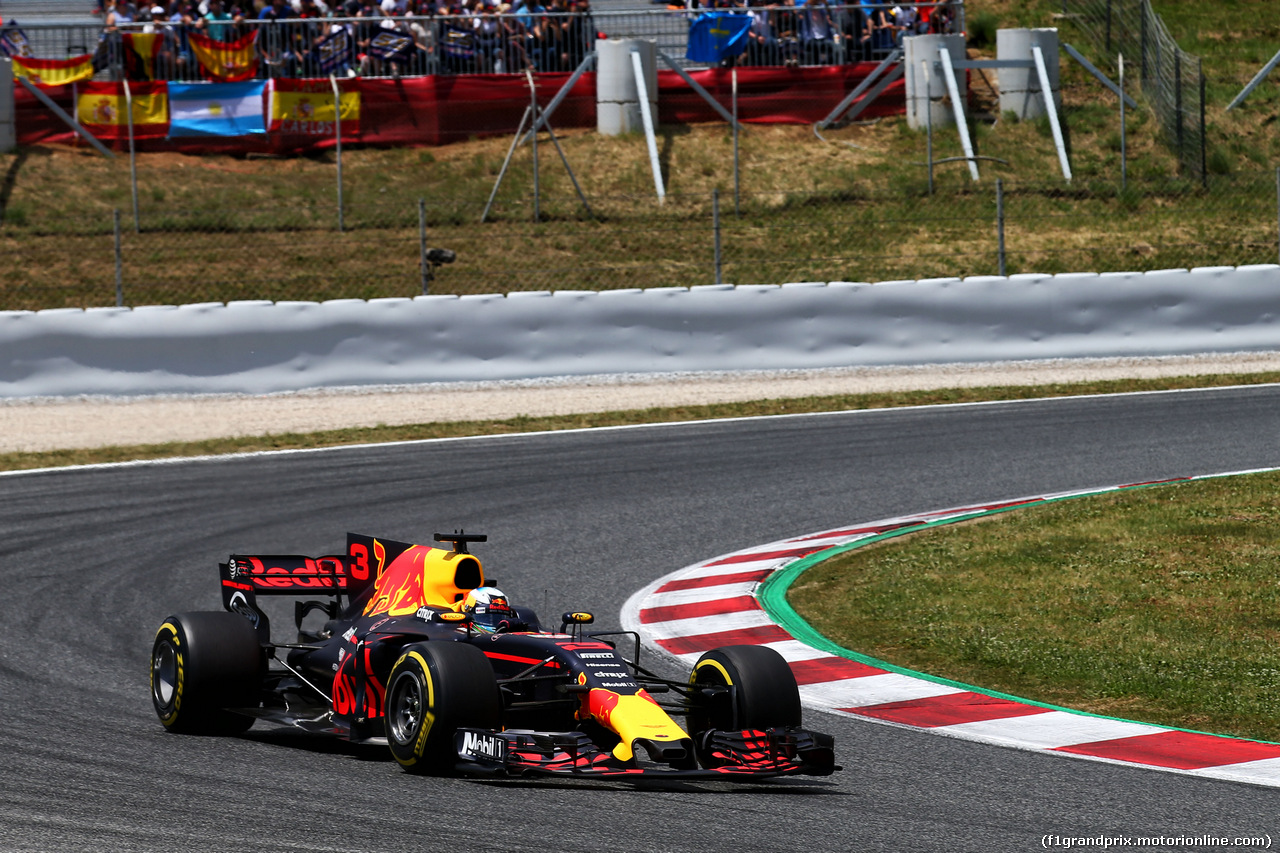GP SPAGNA, Daniel Ricciardo (AUS) Red Bull Racing RB13.
14.05.2017.