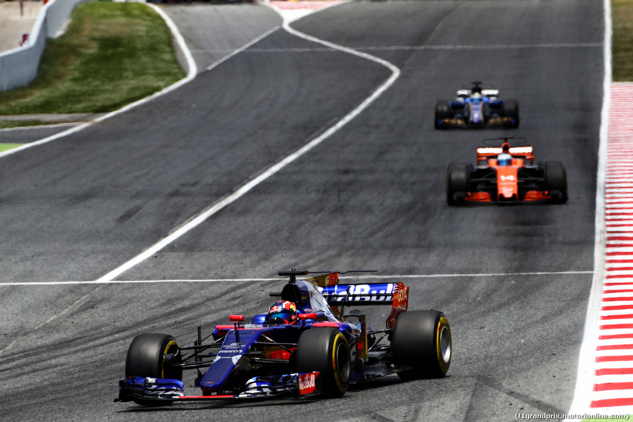 GP SPAGNA, Daniil Kvyat (RUS) Scuderia Toro Rosso STR12.
14.05.2017.