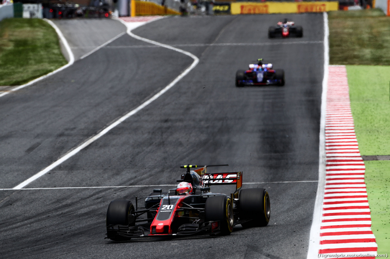 GP SPAGNA, Kevin Magnussen (DEN) Haas VF-17.
14.05.2017.