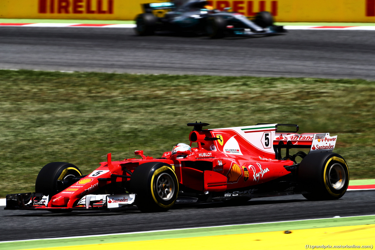 GP SPAGNA, Sebastian Vettel (GER) Ferrari SF70H.
14.05.2017.