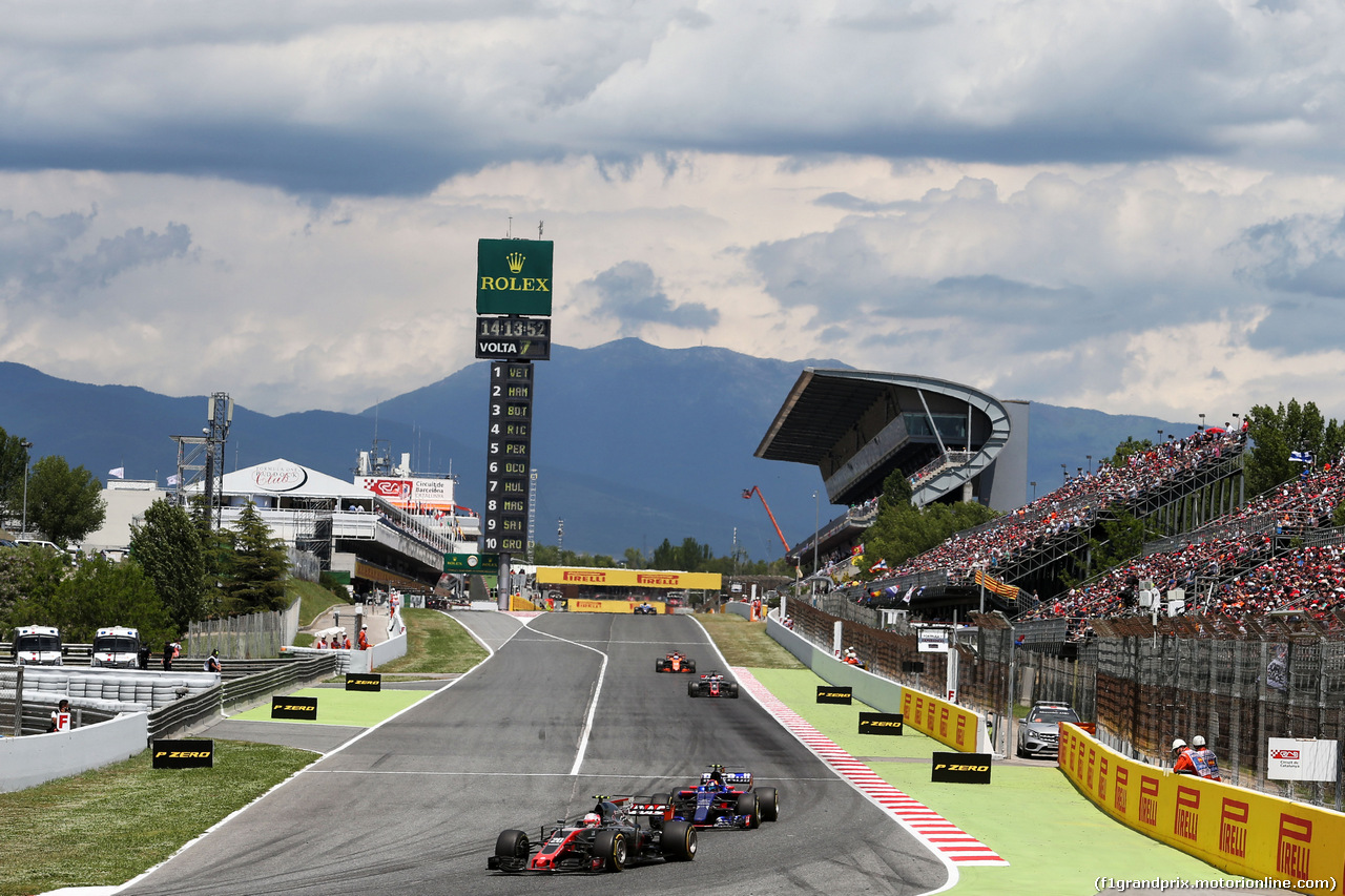 GP SPAGNA, Kevin Magnussen (DEN) Haas VF-17.
14.05.2017.