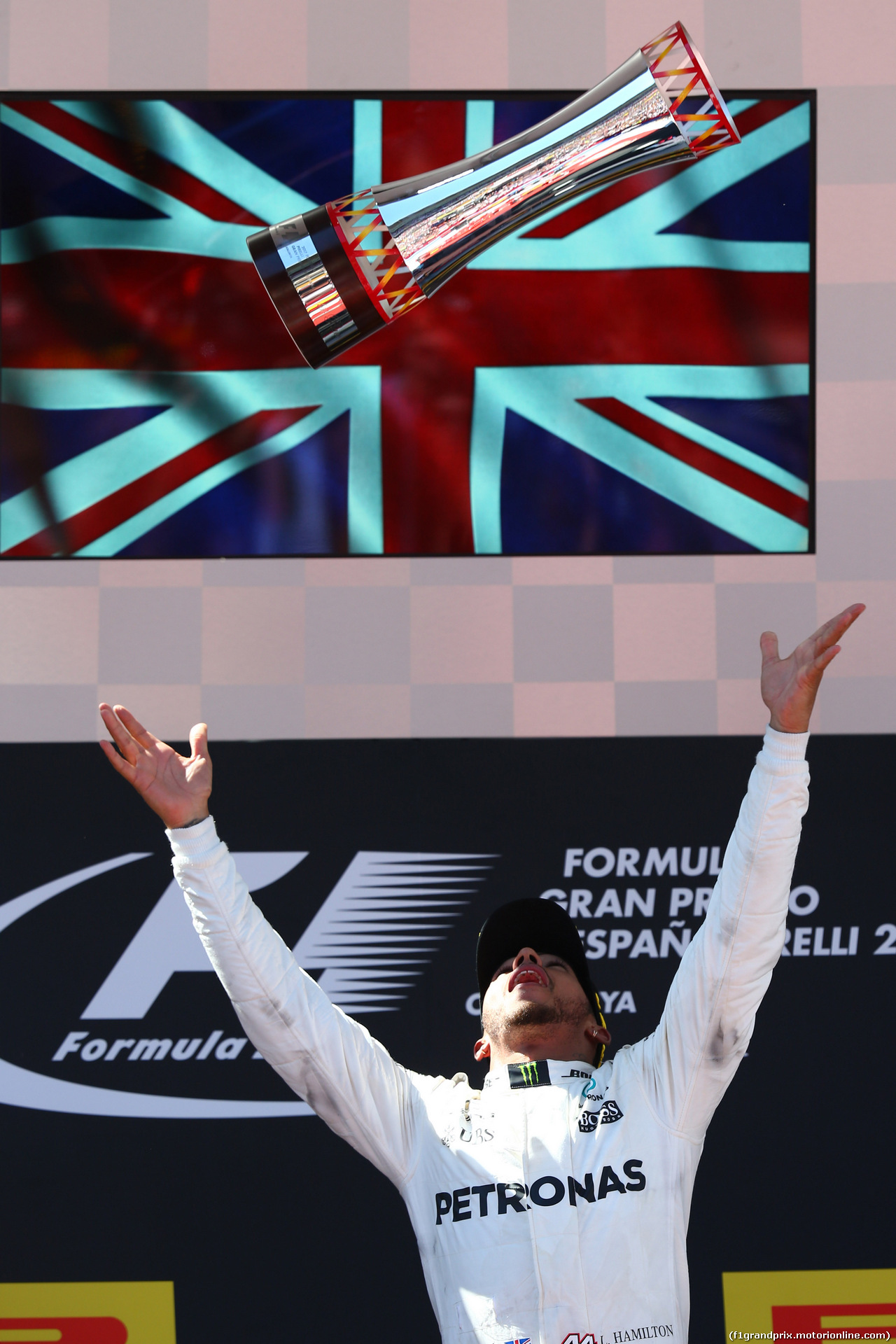 GP SPAGNA, 1st place Lewis Hamilton (GBR) Mercedes AMG F1 W08.
14.05.2017.