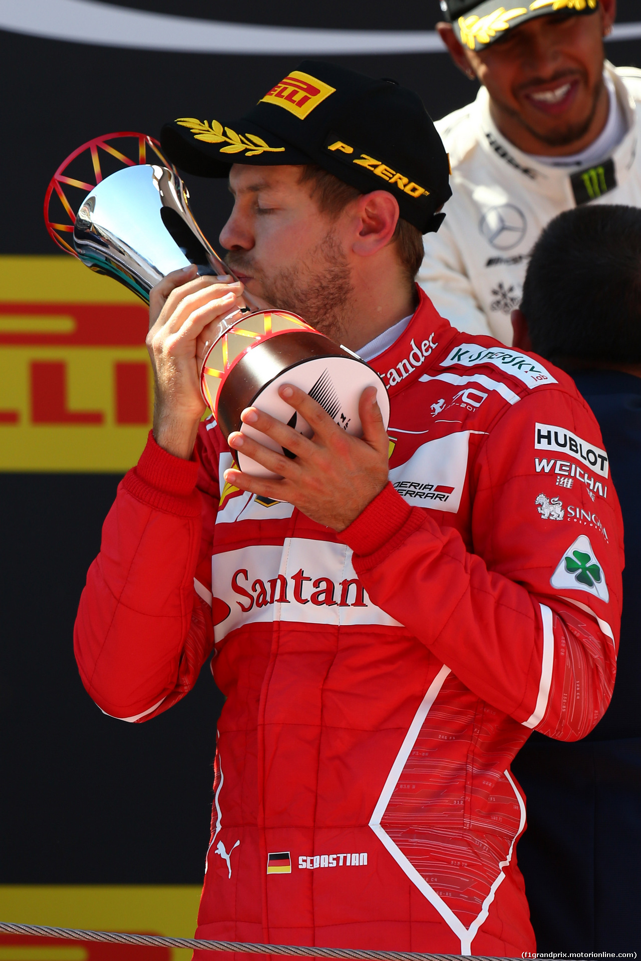 GP SPAGNA, 2nd place Sebastian Vettel (GER) Ferrari SF70H.
14.05.2017.