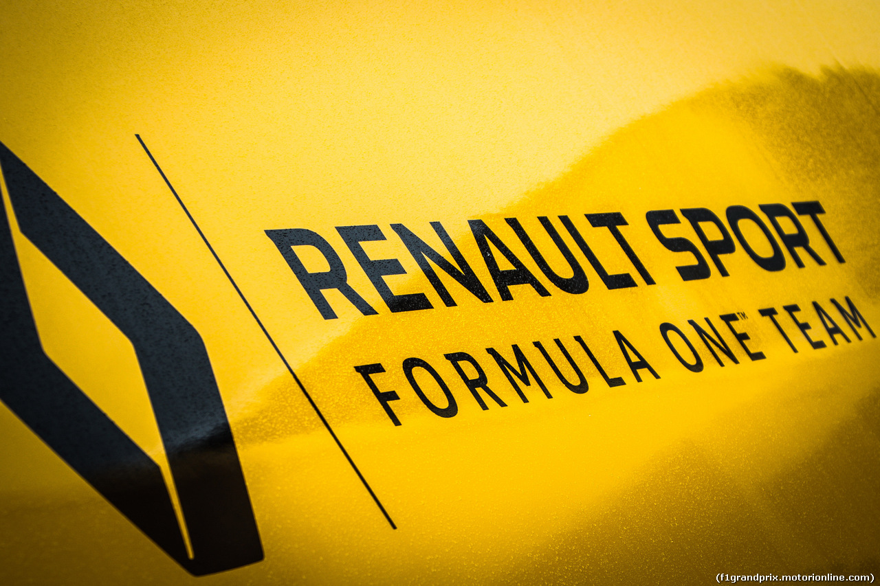 GP SPAGNA, Renault Sport F1 Team logo.
11.05.2017.