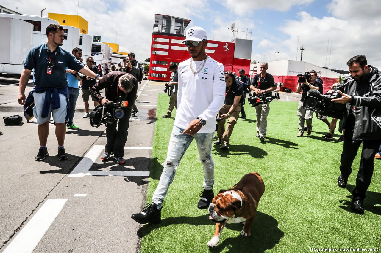 GP SPAGNA, Lewis Hamilton (GBR) Mercedes AMG F1.
11.05.2017.