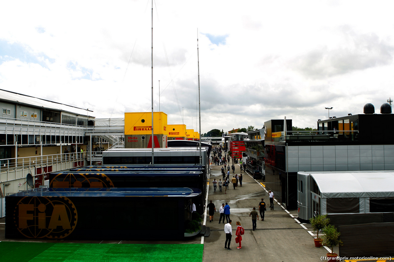 GP SPAGNA, The paddock.
11.05.2017.