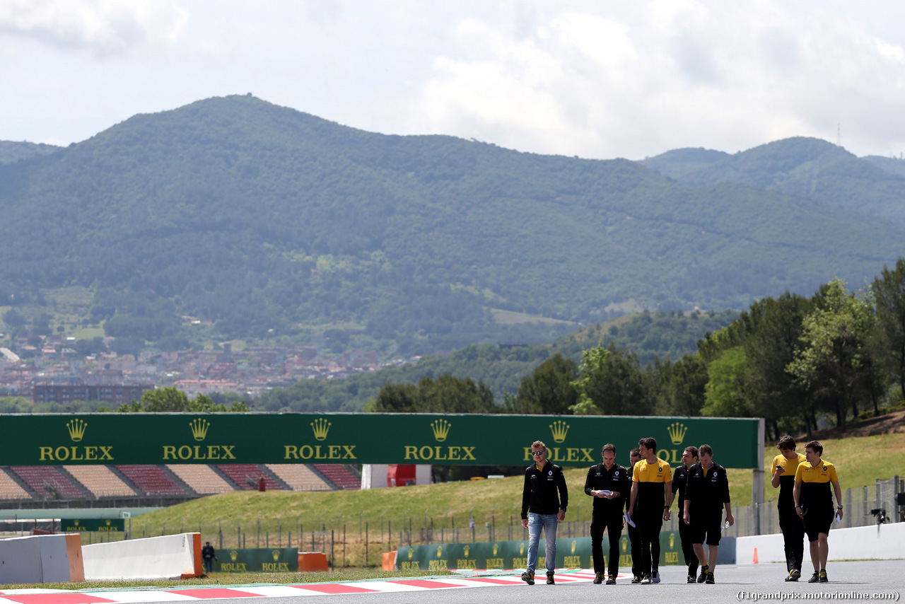 GP SPAGNA, Sergey Sirotkin (RUS) Renault Sport F1 Team  e Jolyon Palmer (GBR) Renault Sport F1 Team  
11.05.2017.