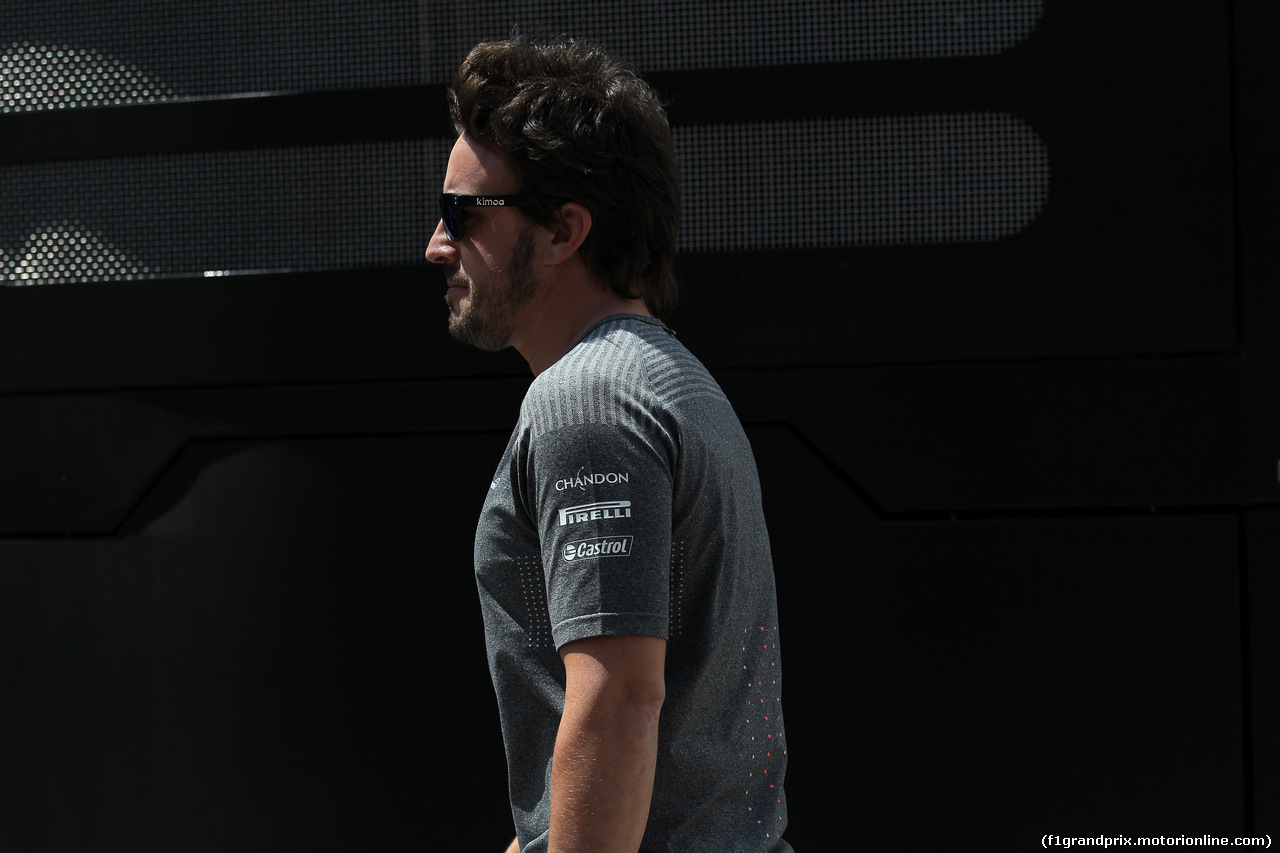 GP SPAGNA, 11.05.2017 - Fernando Alonso (ESP) McLaren MCL32