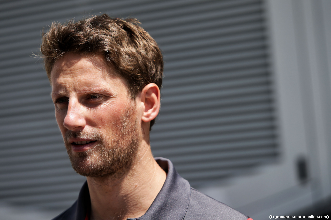GP SPAGNA, Romain Grosjean (FRA) Haas F1 Team.
11.05.2017.
