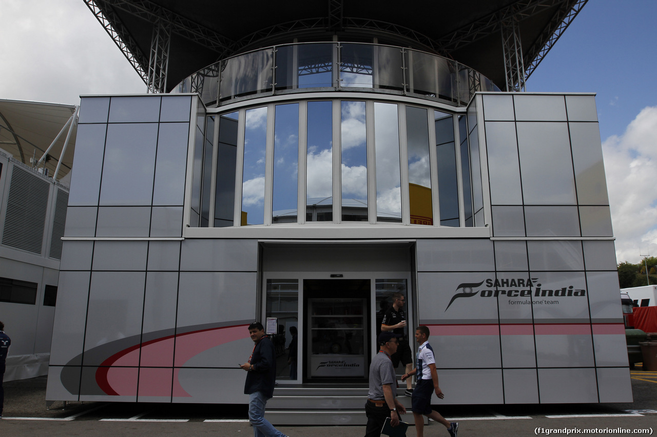 GP SPAGNA, 11.05.2017 - Force India Hospitality