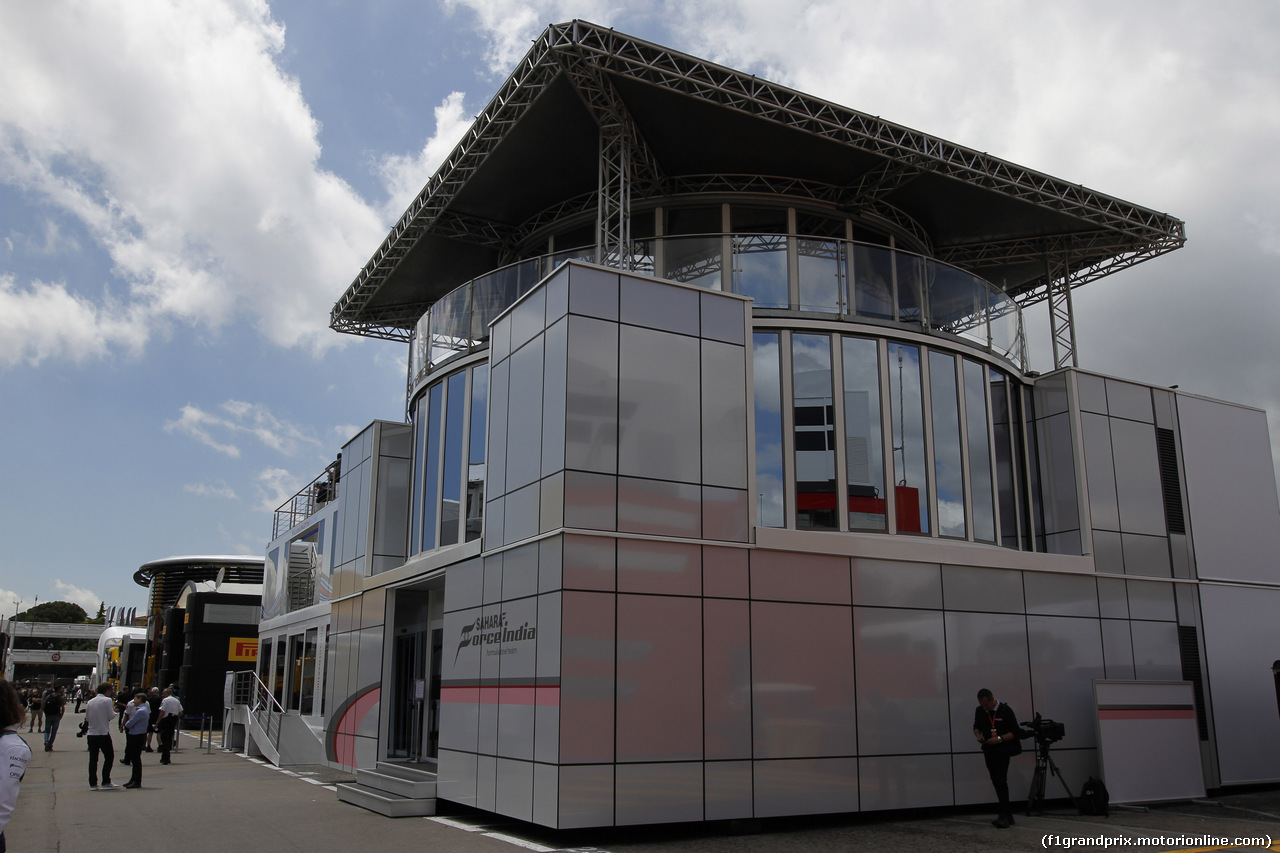 GP SPAGNA, 11.05.2017 - Force India Hospitality
