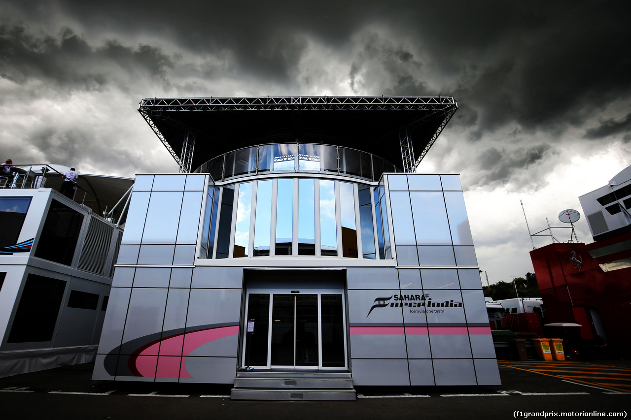 GP SPAGNA, Sahara Force India F1 Team motorhome.
11.05.2017.
