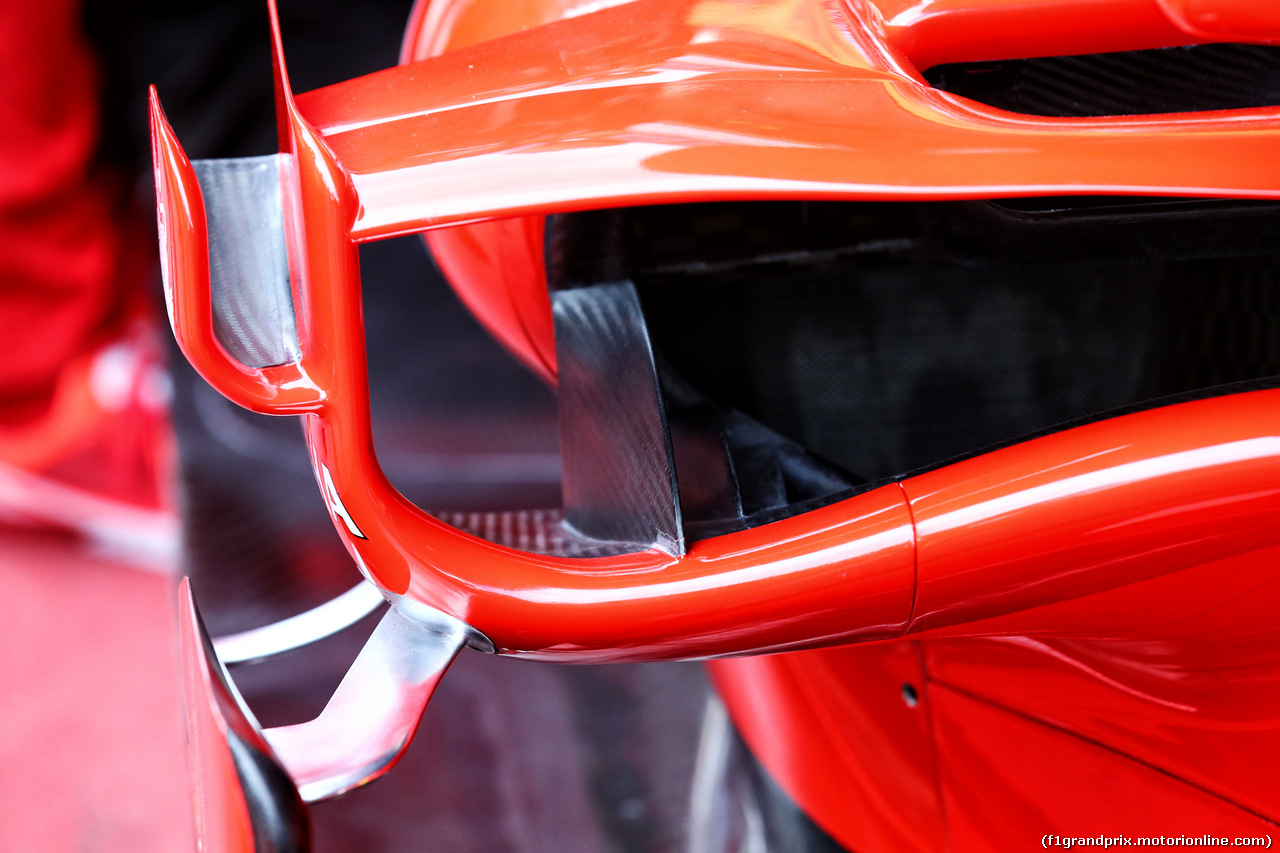 GP SPAGNA, Ferrari SF70H sidepod detail.
11.05.2017.