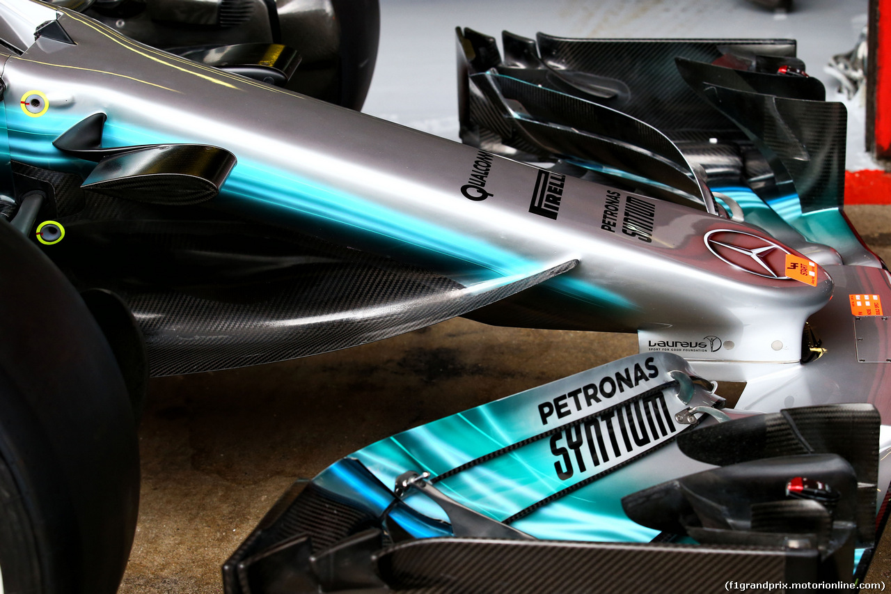 GP SPAGNA, Mercedes AMG F1 W08 nosecone detail.
11.05.2017.