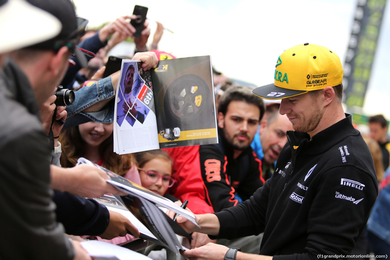 GP SPAGNA, Nico Hulkenberg (GER) Renault Sport F1 Team 
11.05.2017.