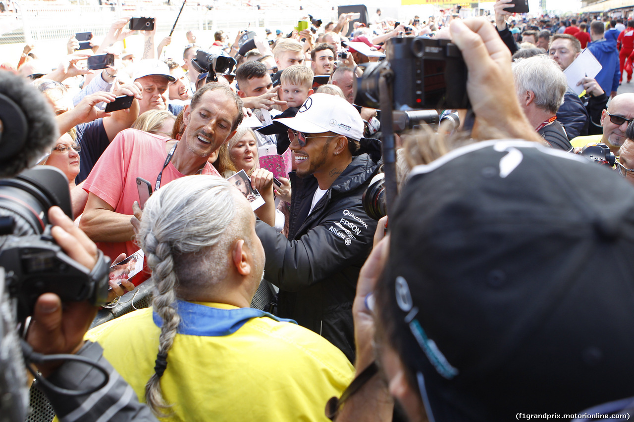 GP SPAGNA, 11.05.2017 - Lewis Hamilton (GBR) Mercedes AMG F1 W08