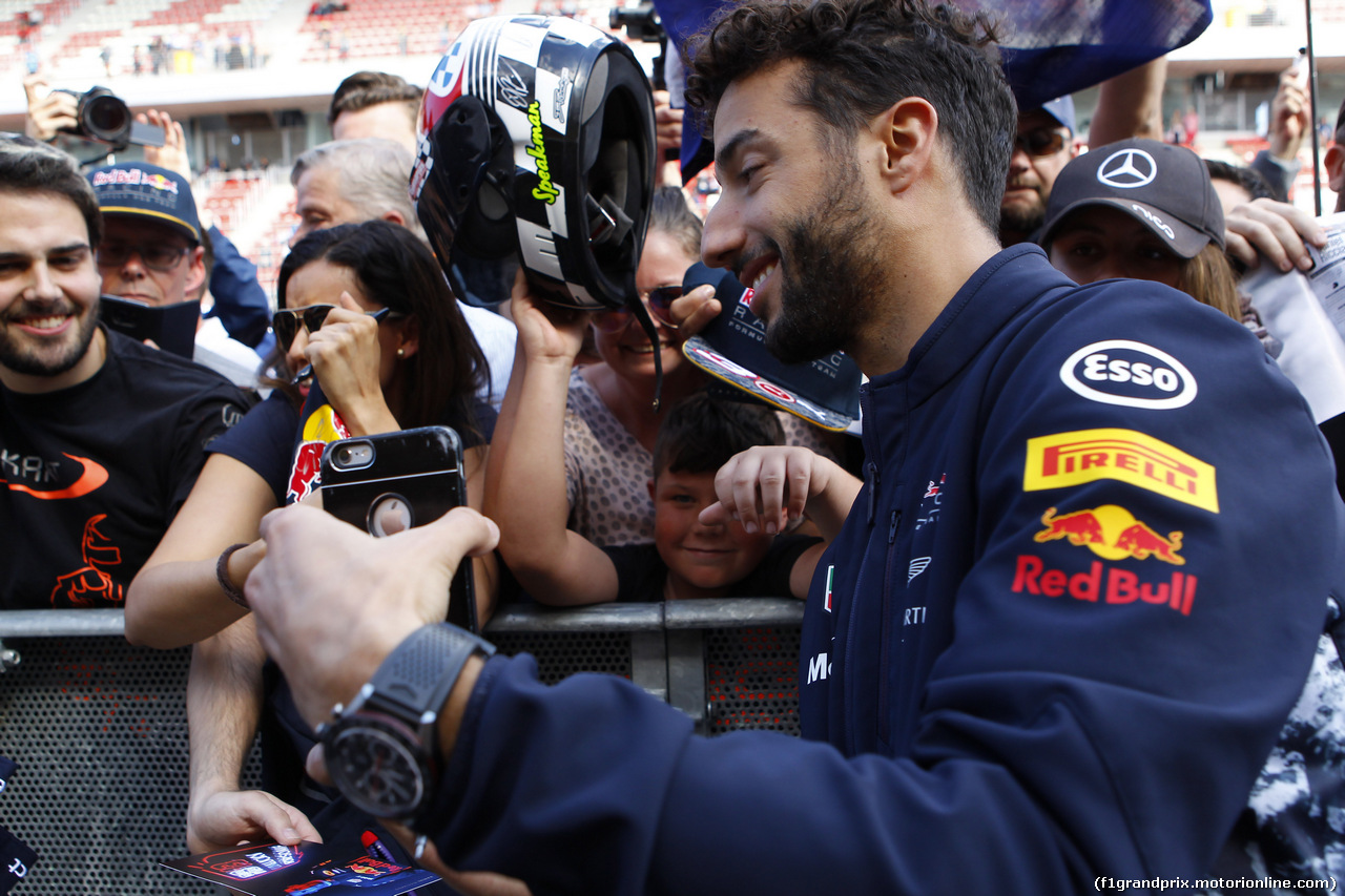 GP SPAGNA, 11.05.2017 - Daniel Ricciardo (AUS) Red Bull Racing RB13