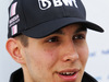 GP SPAGNA, Esteban Ocon (FRA) Sahara Force India F1 Team with the media.
11.05.2017.