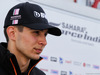 GP SPAGNA, Esteban Ocon (FRA) Sahara Force India F1 Team with the media.
11.05.2017.