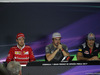 GP SPAGNA, 11.05.2017 - Conferenza Stampa, Sebastian Vettel (GER) Ferrari SF70H, Fernando Alonso (ESP) McLaren MCL32 e Carlos Sainz Jr (ESP) Scuderia Toro Rosso STR12