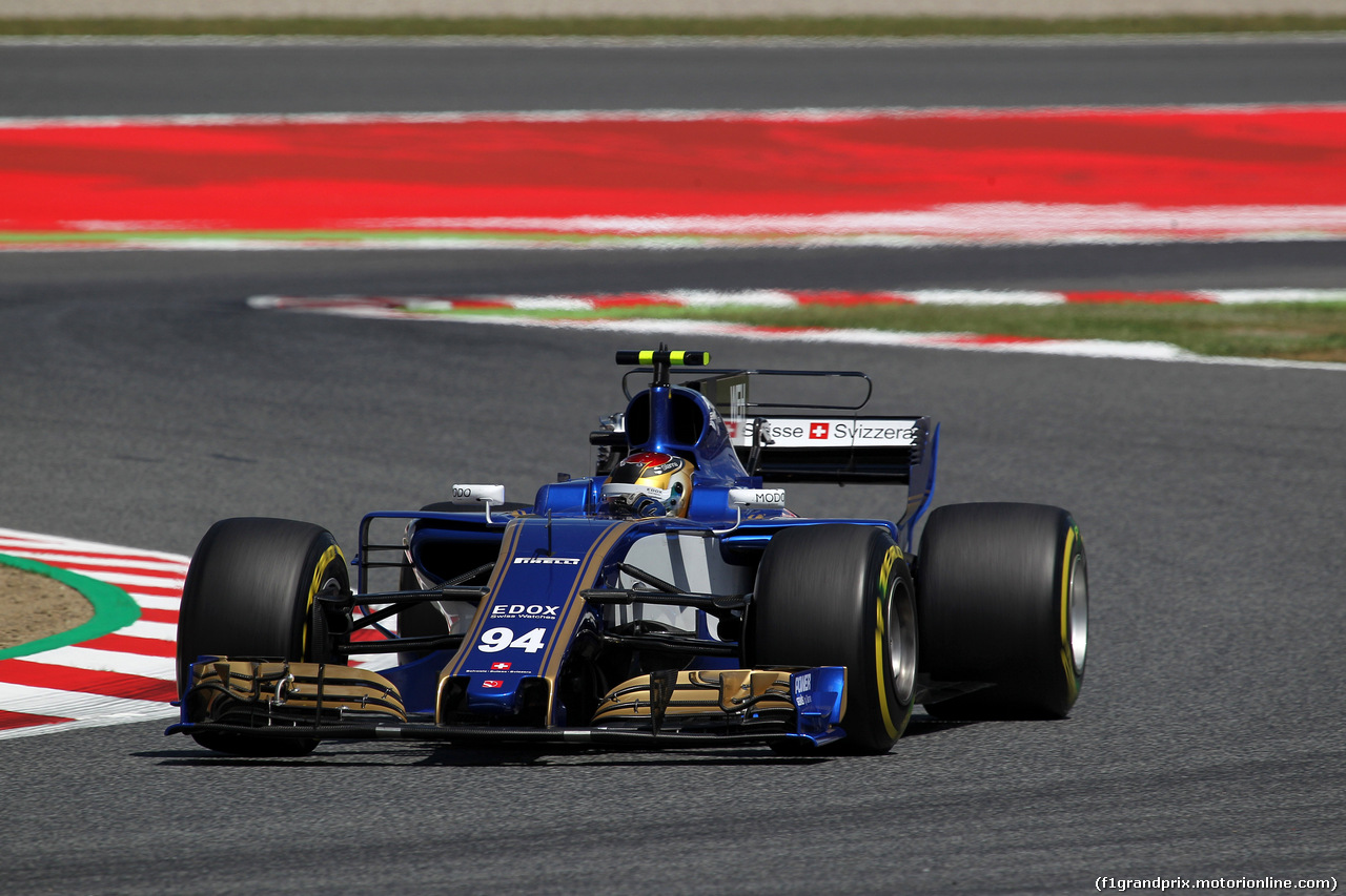 GP SPAGNA, 12.05.2017 - Pascal Wehrlein (GER) Sauber C36