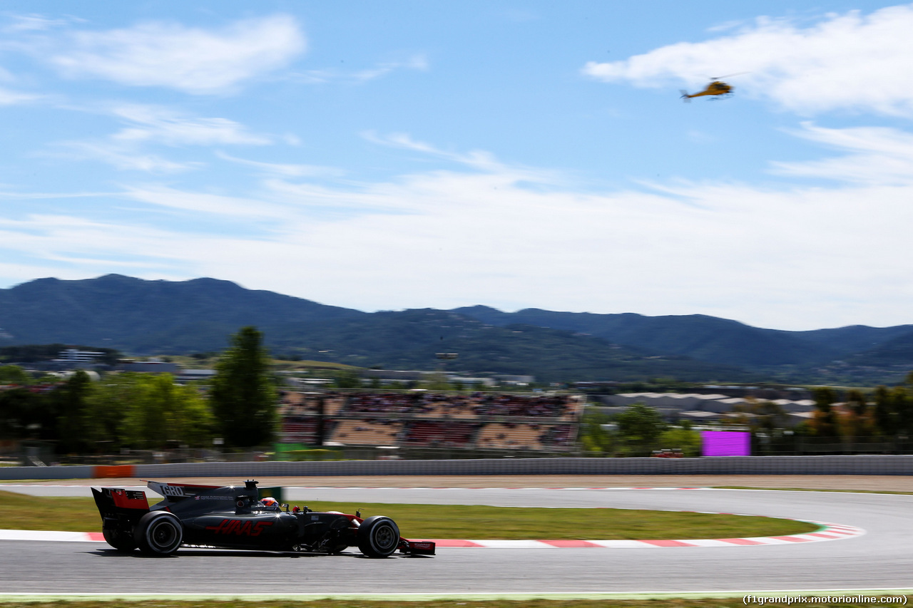 GP SPAGNA, Romain Grosjean (FRA) Haas F1 Team VF-17.
13.05.2017.
