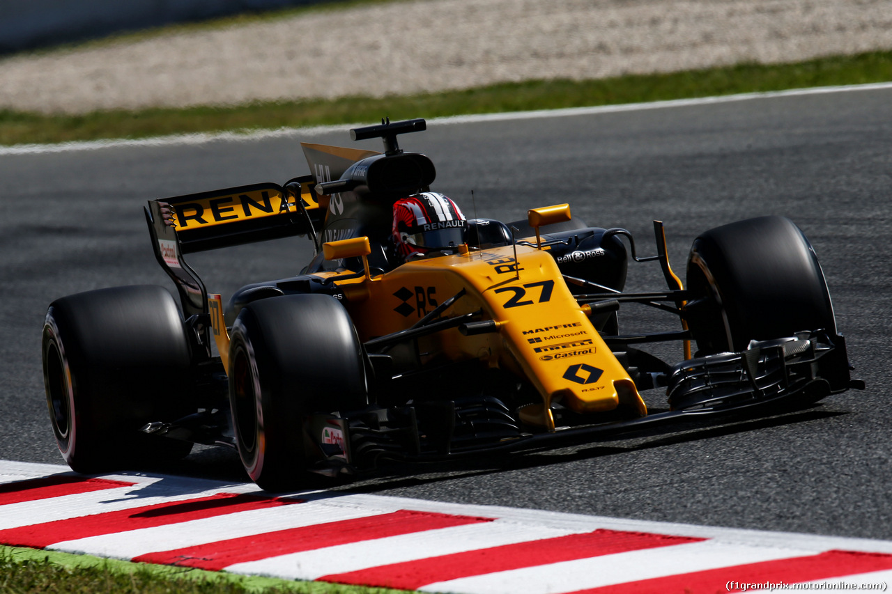GP SPAGNA, Nico Hulkenberg (GER) Renault Sport F1 Team RS17.
13.05.2017.