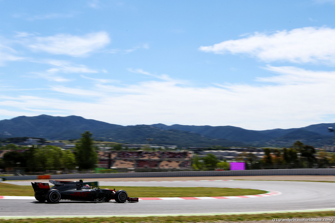 GP SPAGNA, Kevin Magnussen (DEN) Haas VF-17.
13.05.2017.